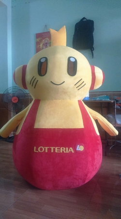 Mascot Mô Hình lotteria