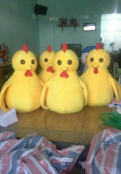 MASCOT Mô hình chú gà trống