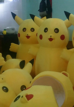 MASCOT Mô hình PIKACHU