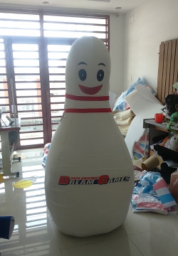 Mascot mô hình Chai bowlin