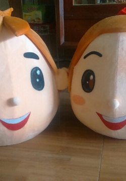 MASCOT Mô hình Bé Trai Bé Gái