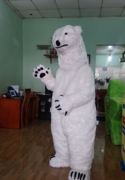 Mascot Gấu Bắc Cực 