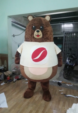 Mascot Gấu Brown