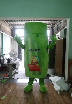 Mascot mô hình chai dầu gội