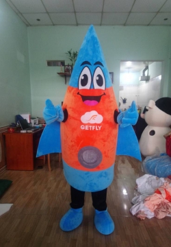 Mascot mô hình Tên Lửa