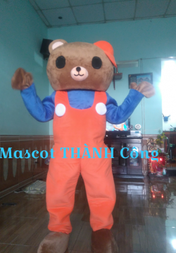 Mascot linh Vật Gấu