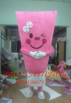 Mascot Mô hình típ kem