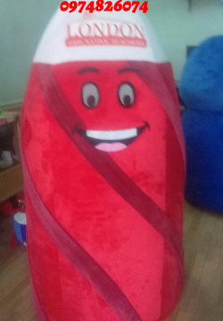 Mascot mô hinh tháp Gerkin