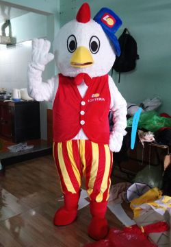 Macot Linh Vật Gà LOTTERIA