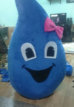MASCOT GIỌT NƯỚC XANH