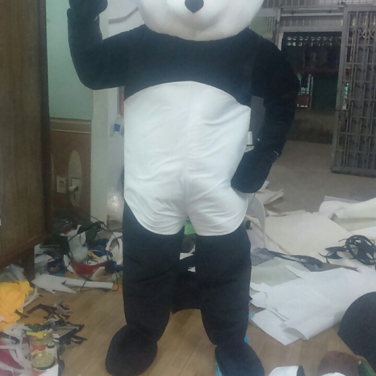 Mascot linh vật Gấu Trúc
