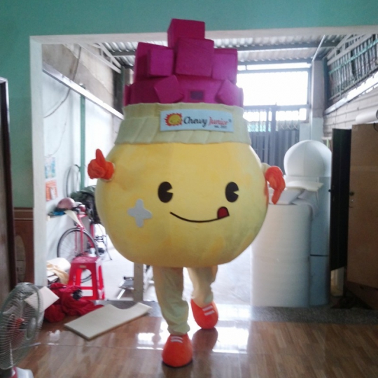 Mascot Bánh Su Kem