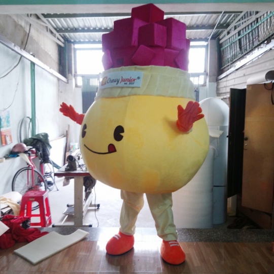 Mascot Bánh Su Kem