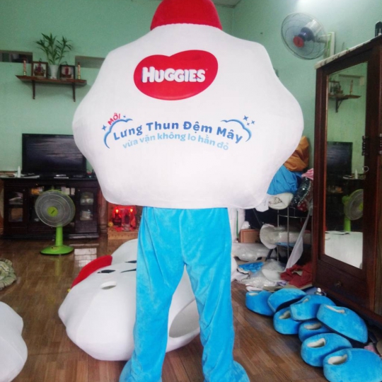 Mascot Đám mây - may mascot.com