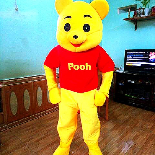 Mascot gấu pooh