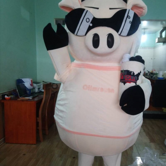 Mascot mô hình con heo