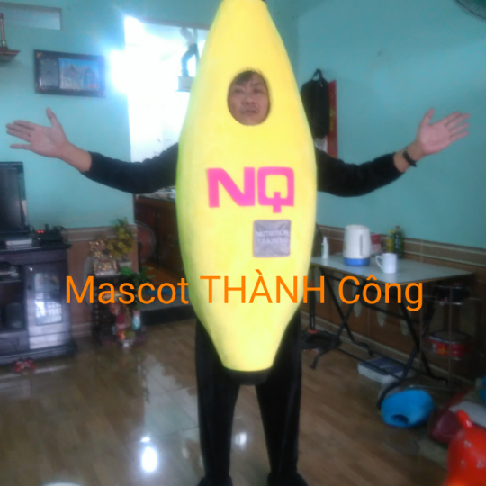 Mascot Mô hìnhTrái chuối