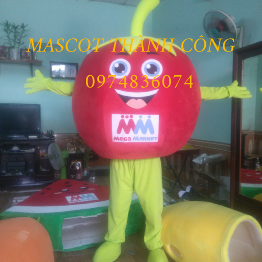 Mascot mô hình Cà Chua 