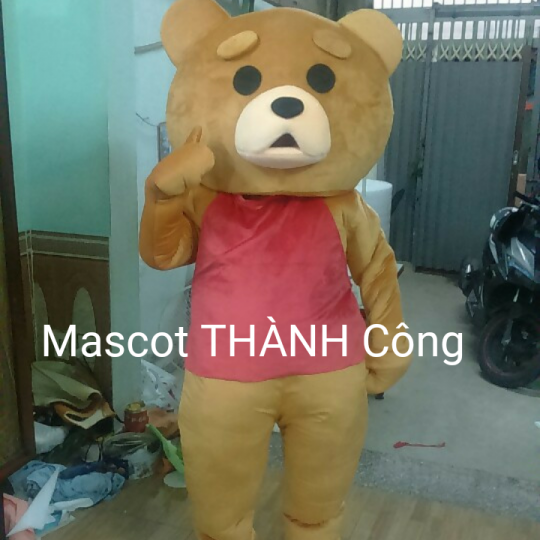 Mascot Linh vật Gấu teddy