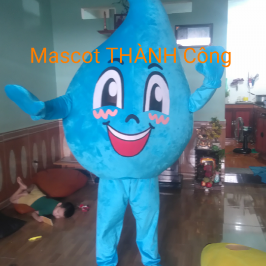 mascot Mô hinh Giot nước
