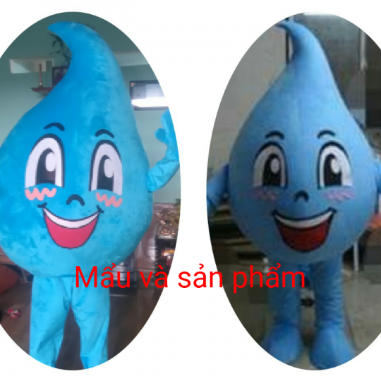 mascot Mô hinh Giot nước