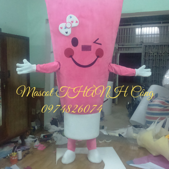 Mascot Mô hình típ kem