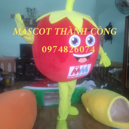 Mascot mô hình Cà Chua 