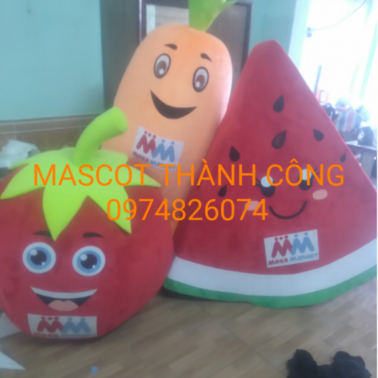 MASCOT MÔ HÌNH CA RÔT