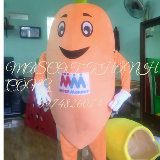 MASCOT MÔ HÌNH CA RÔT