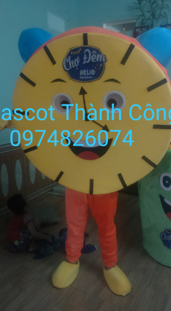Mascot Mô hình Đồng Hồ