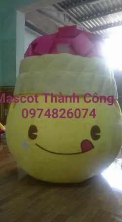 Mascot mô hình,Bánh Su Kem chewy  junior